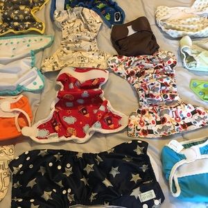 ❌SOLD ❌Cloth Diaper lot- 56pc total